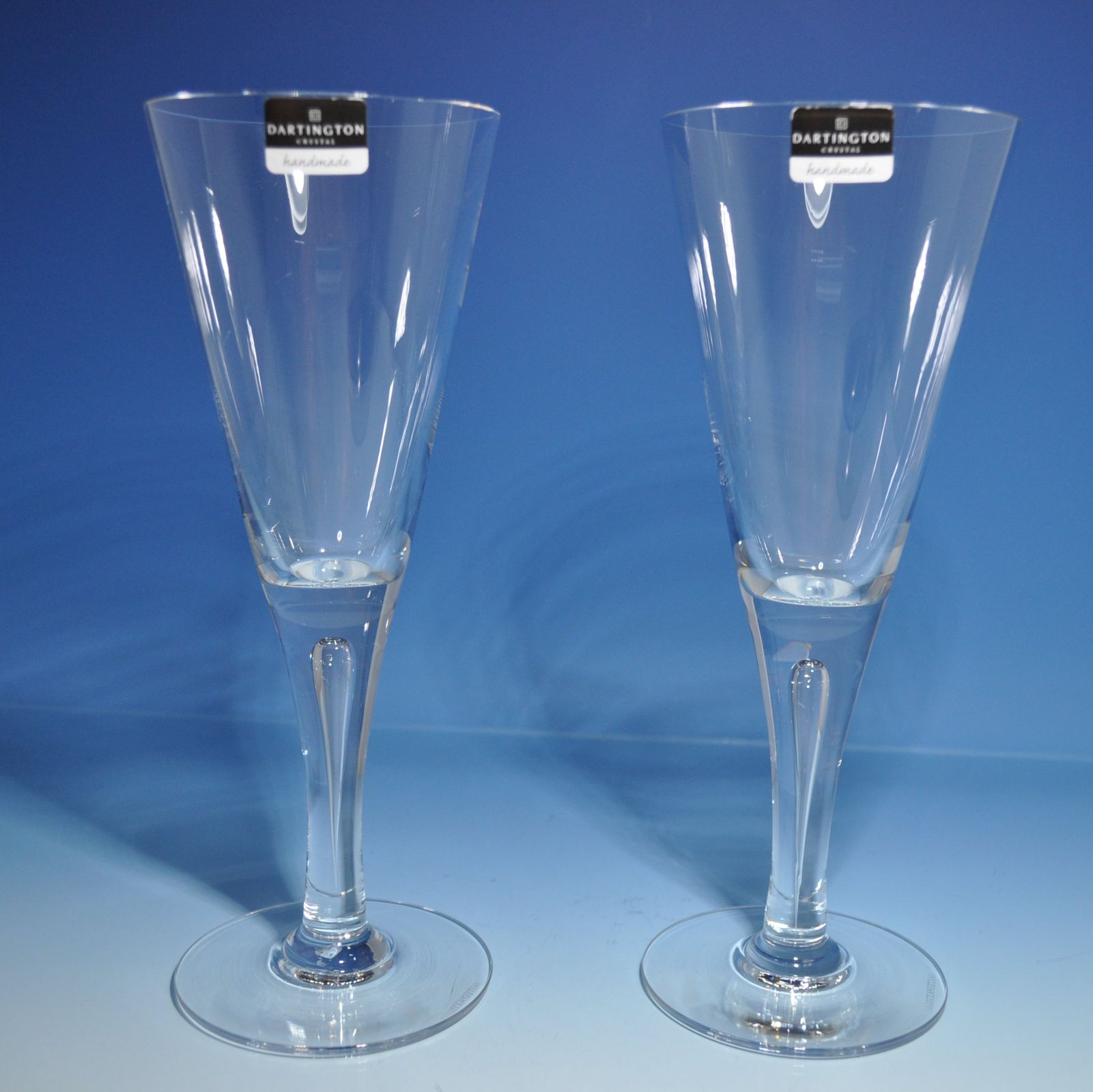 Dartington Sharon Wine Glasses Mm Pair Michael Virden Glass