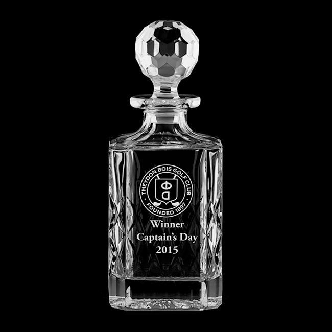 Royal Scot Crystal – Square Spirit Decanter ‘Kintyre’