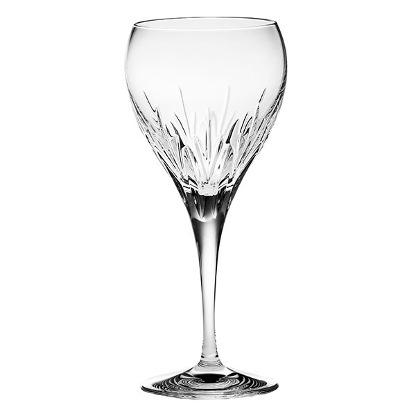 Royal Scot Crystal Sapphire Wine Glasses Pair Michael Virden Glass